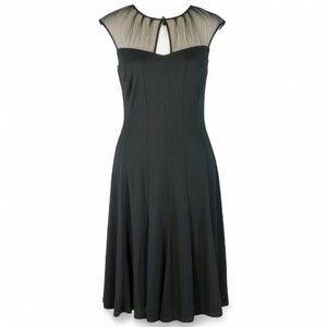 Leslie Fay Black Dress Size 8